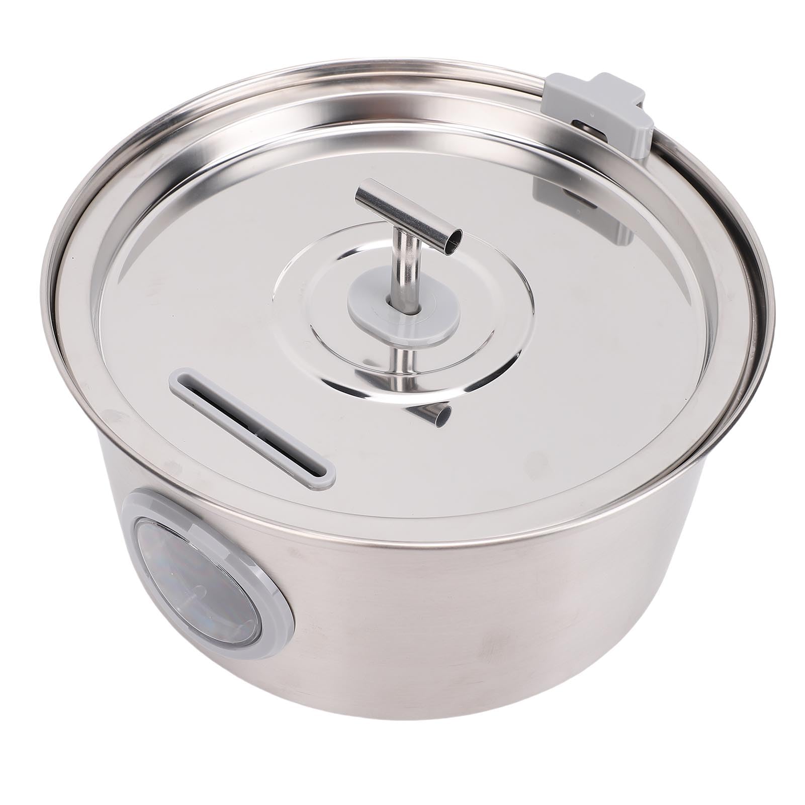 Fuente de Agua para Gatos de Acero Inoxidable, Dispensador Automático de Agua para Mascotas de 3,2 L para Perros y Gatos de Interior, con de Circulación y 3 Filtros de Repuesto,