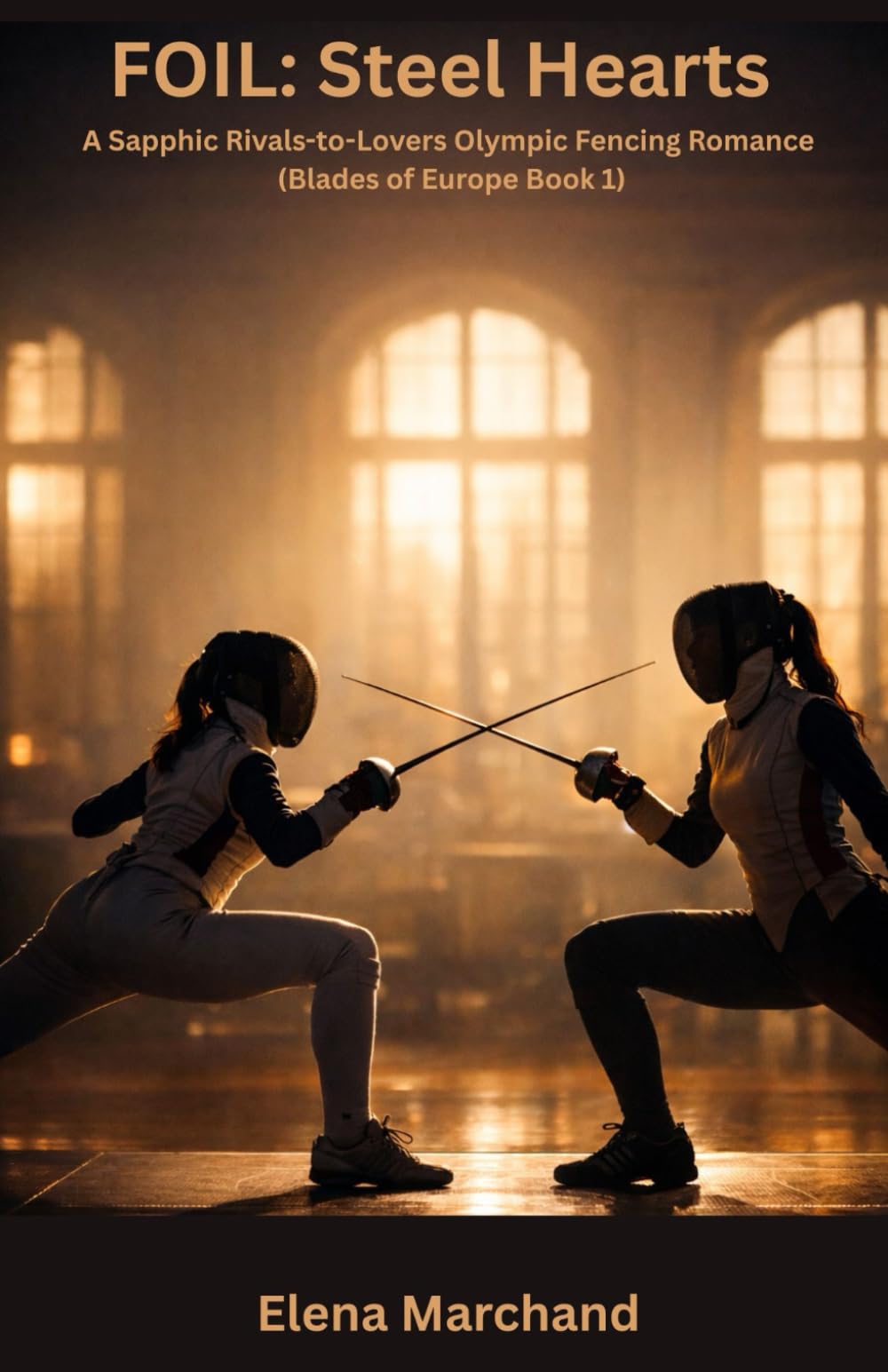 FOIL: Steel Hearts — A Sapphic Rivals-to-Lovers Olympic Fencing Romance (Blades of Europe Book 1)