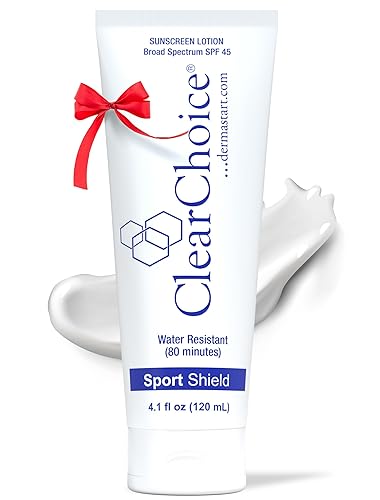 Clear Choice Protector solar para rostro SPF 45, protector solar sin aceite e hidratante ligero con óxido de zinc, seguro para arrecifes, amplio