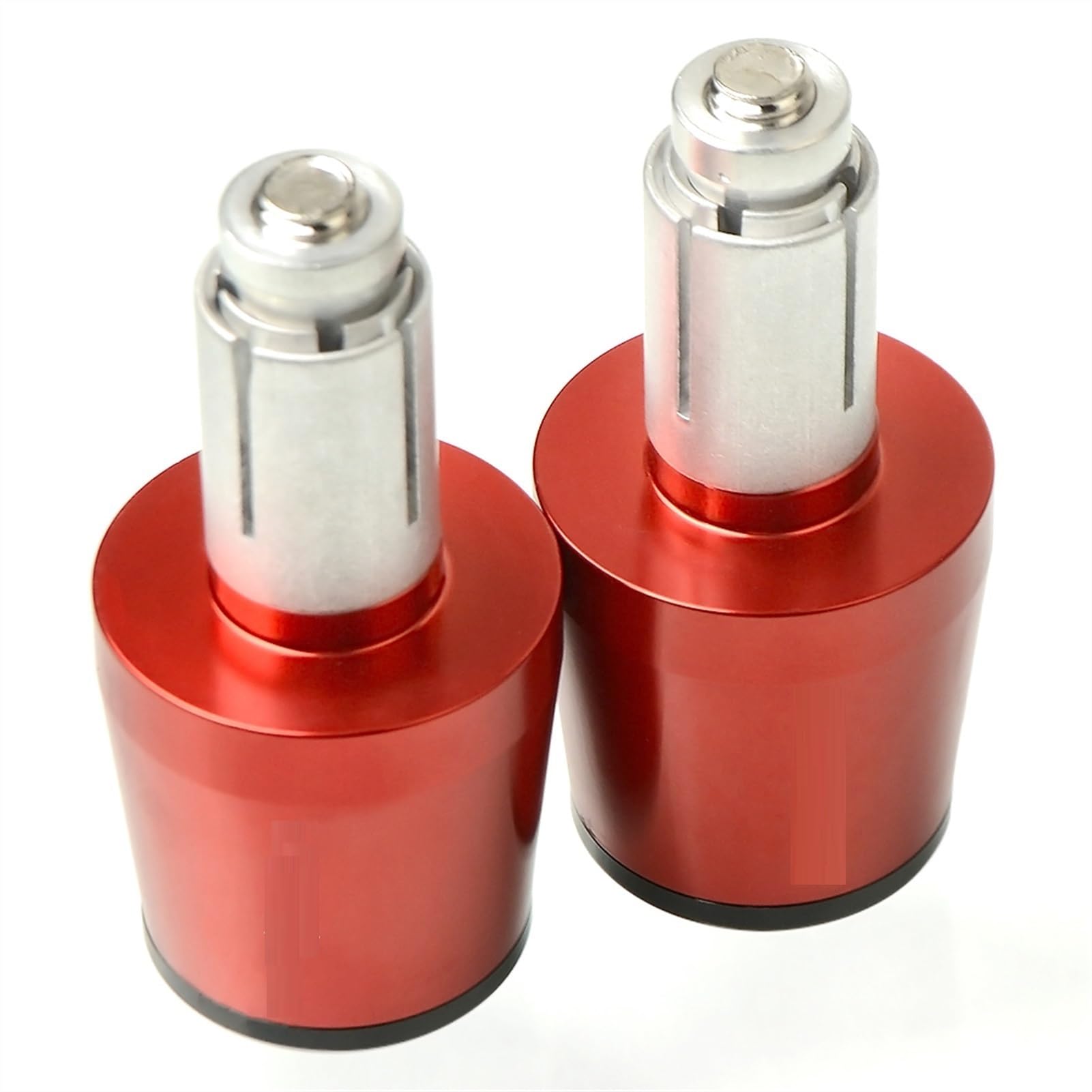 Embouts de guidon de moto CB650F en aluminium CNC rouge
