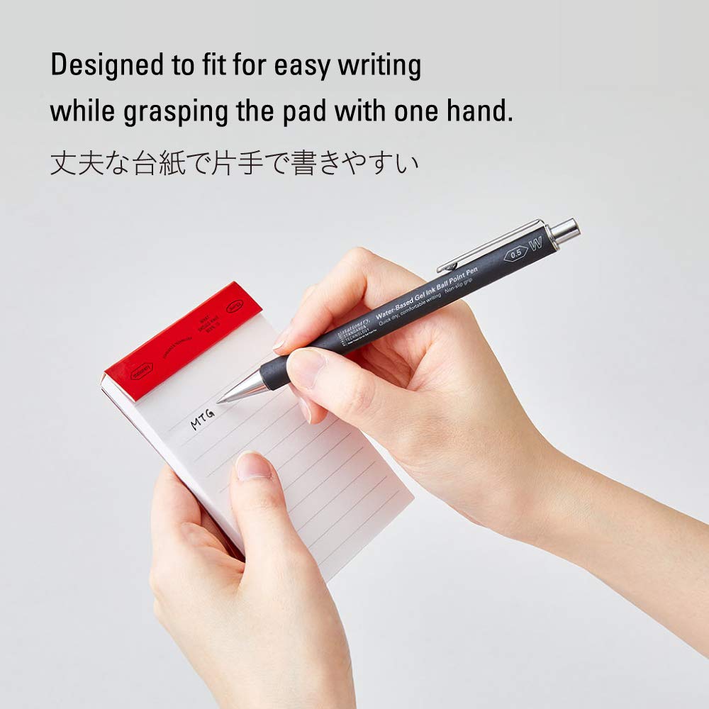 Amazon.co.jp: ニトムズ STALOGY メモ 付箋 エディターズメモ 横罫