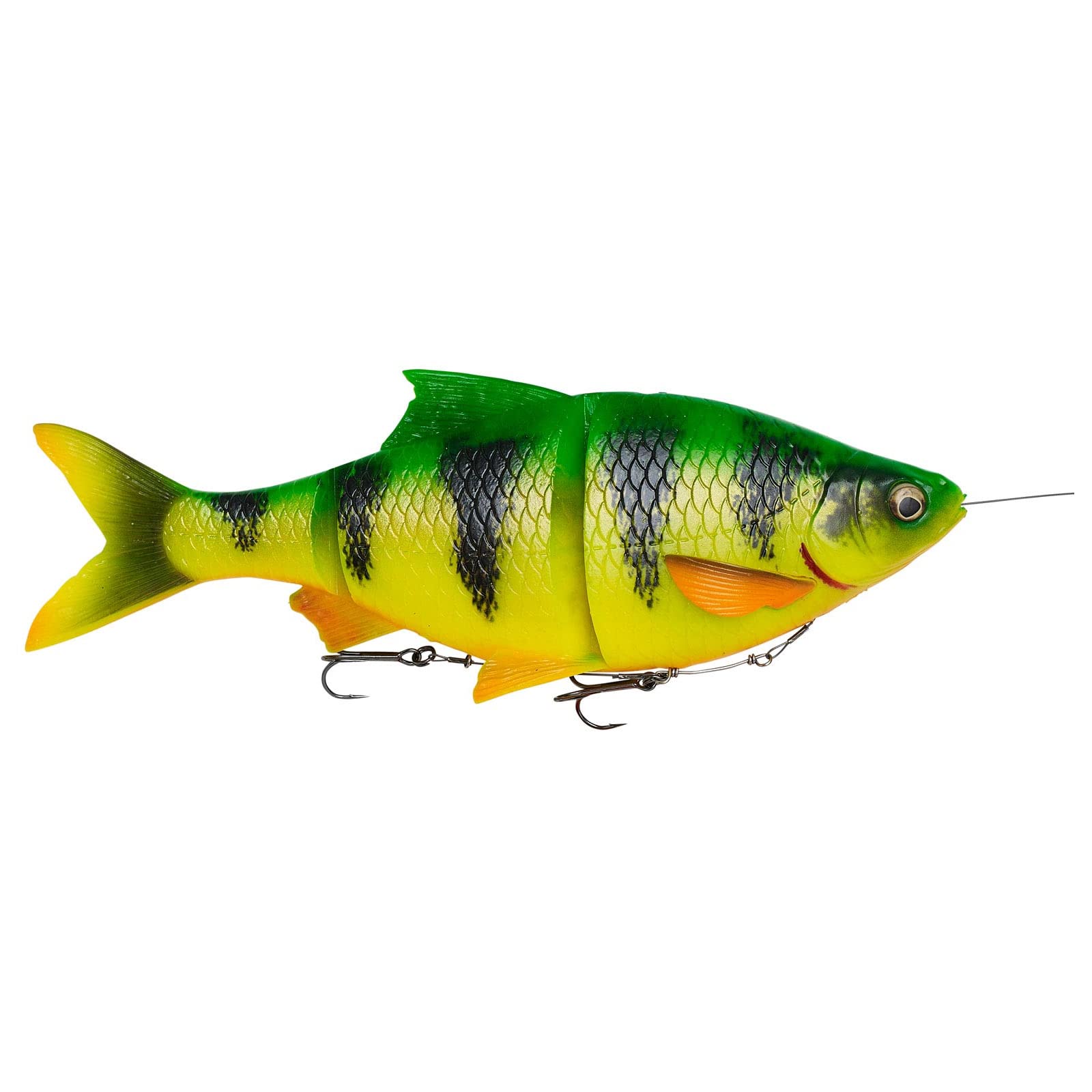 Esca Artificiale Savage Gear 4D Line Thru Roach - Pesce In Gomma Per Traina E Lancio Luccio, 18cm