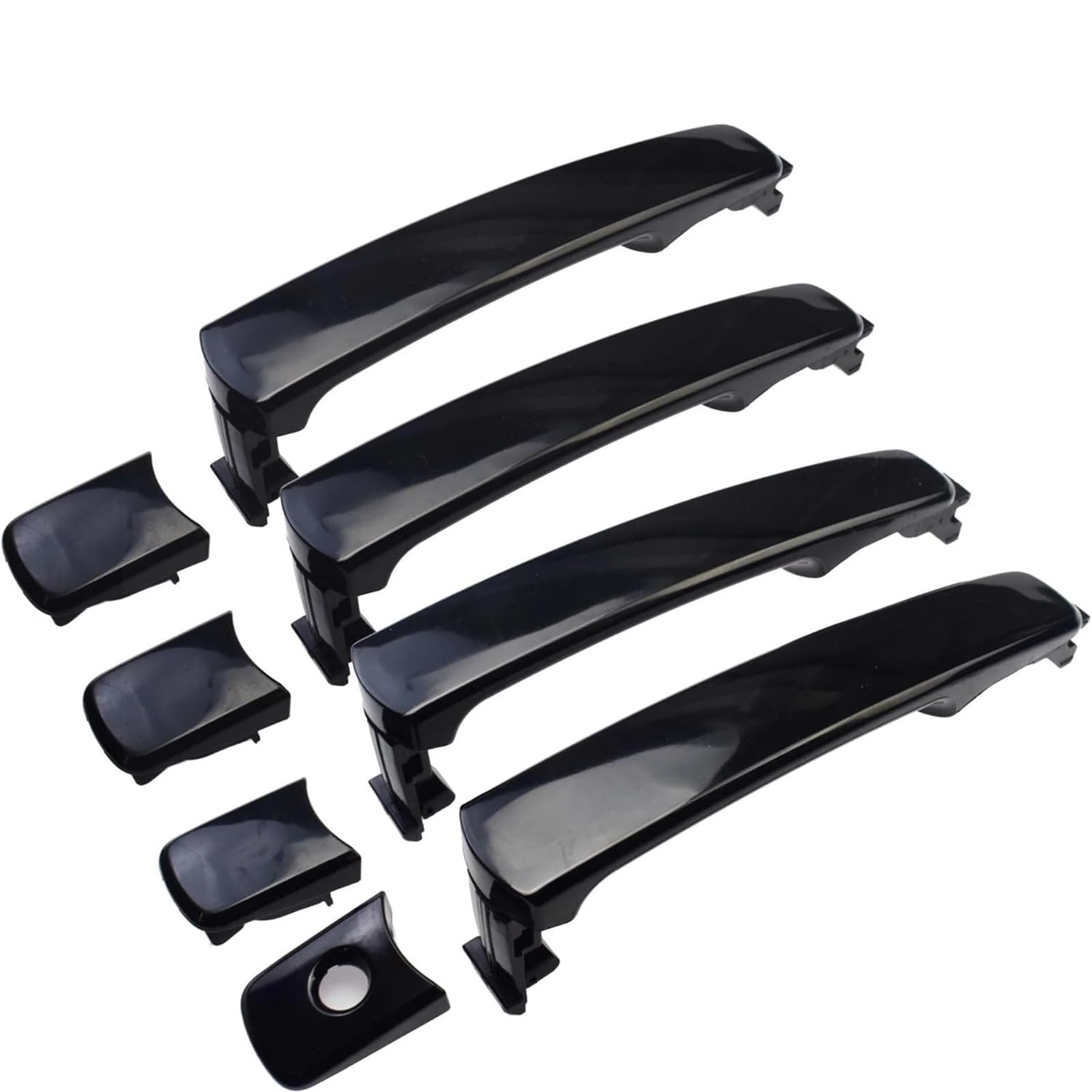 Wexxaii Maniglia per portiera esterna dell'auto Maniglia esterna per portiera auto per Infiniti FX35 FX45 G35 2008-2013 Porta(Chrome)