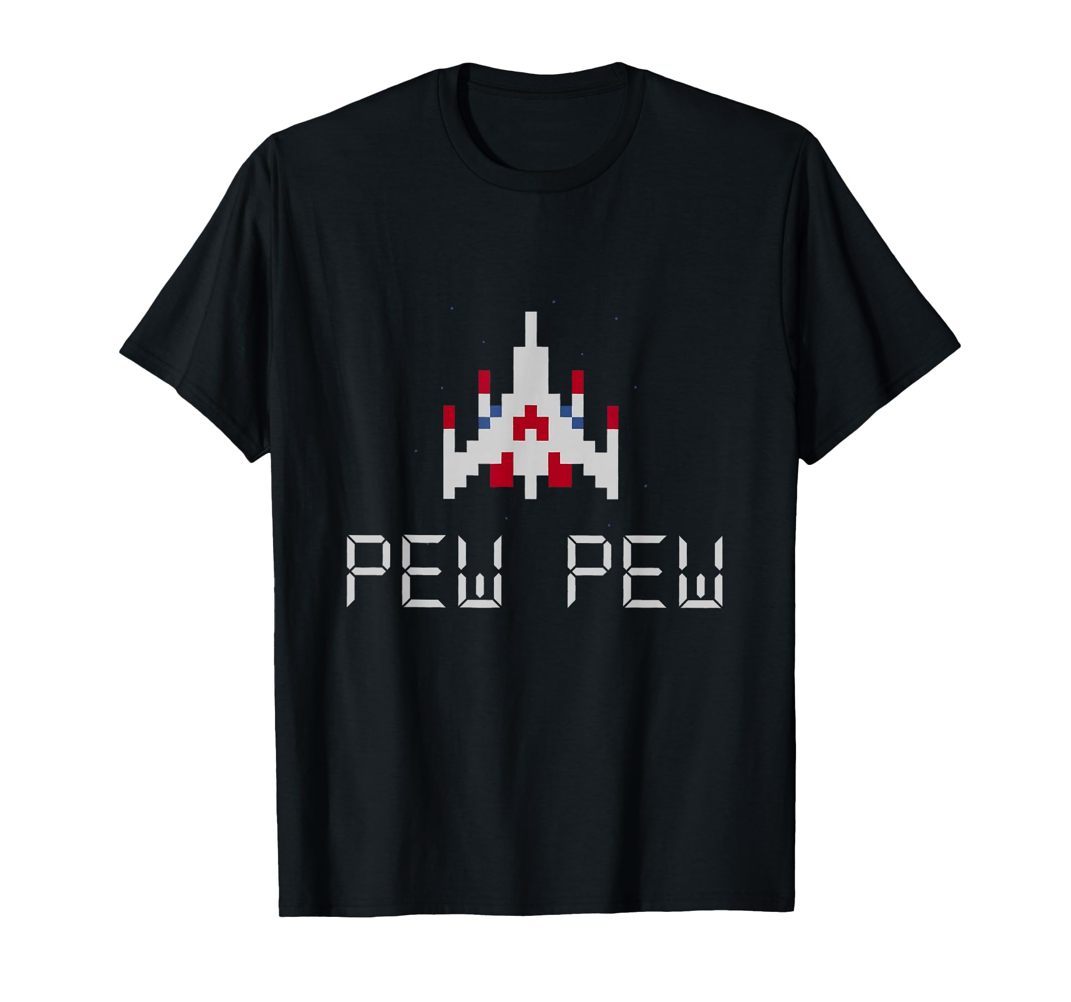 Arcade Retro Video Game Ship T-Shirt Small