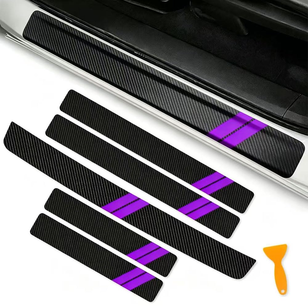 ALAFAY Car Door Sill Protector for Subaru Levorg 2015-2020,