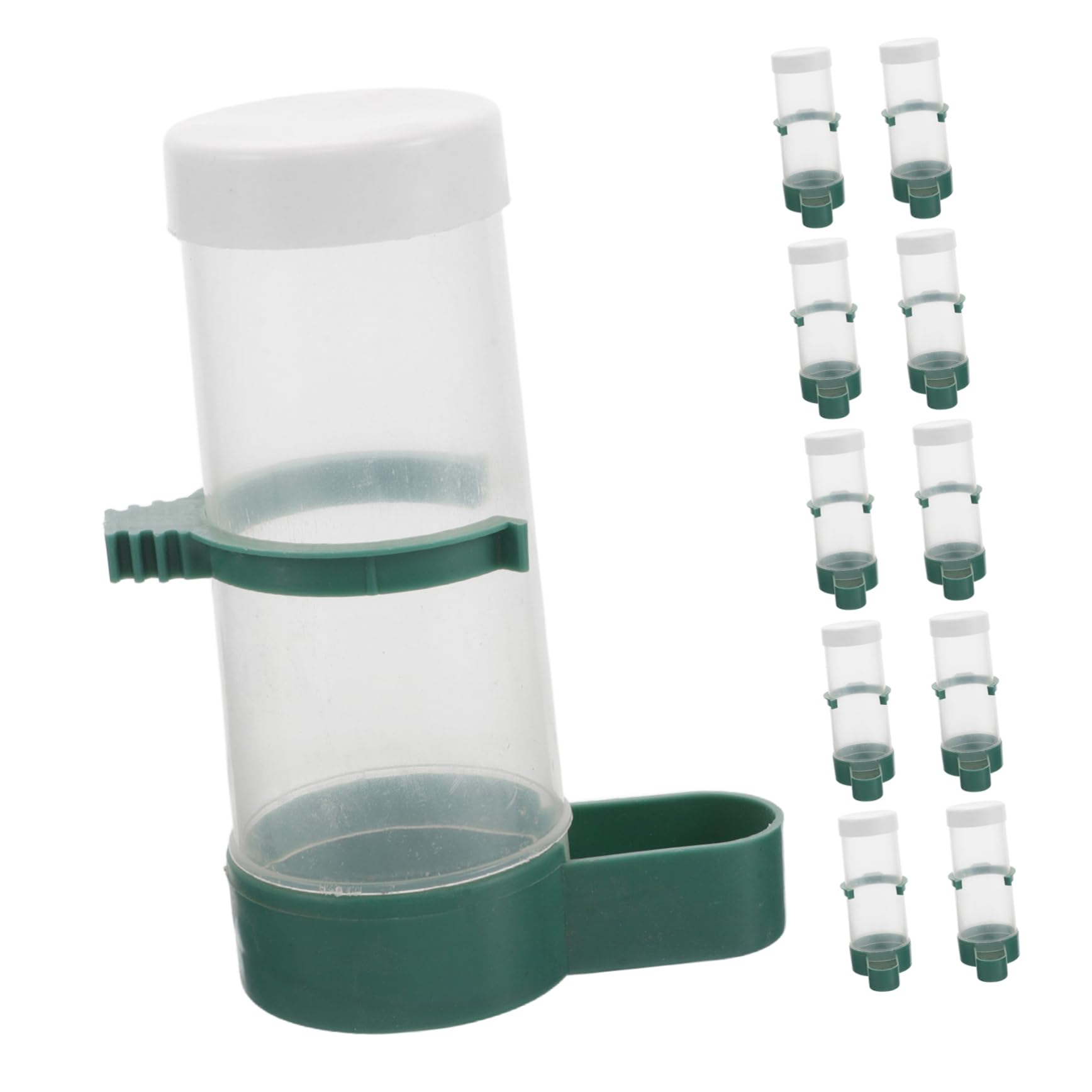 20stücke Automatischer Vogelfutterspender Wasserspender Für Vögel Für Wellensittiche Nymphensittiche Kanarienvögel Und Mit Praktischem Toploading-Design Für Einfache