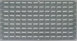 Global Industrial Louvered Wall Panel, 18x19, Gray