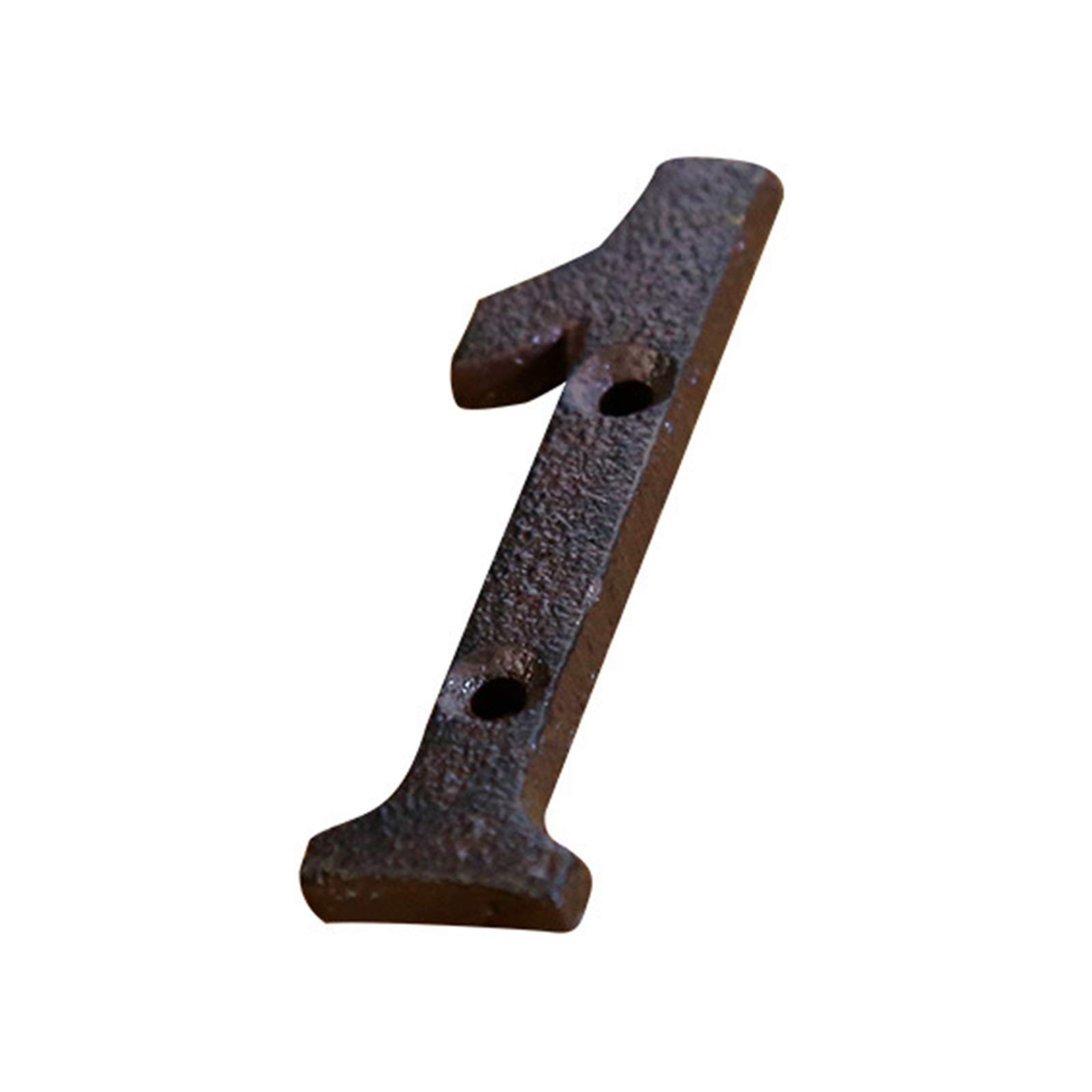 Buy Somubi09 Iron Metal Door Numbers Signage Slate House Number Signs