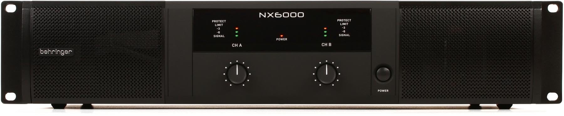 NX6000 Class D Power Amplifier Black
