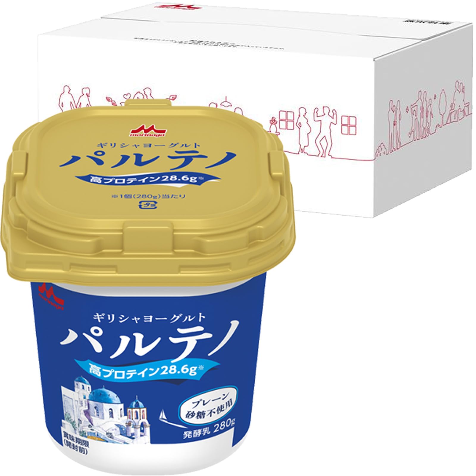 Amazon | [冷蔵] ギリシャヨーグルト パルテノ プレーン砂糖不使用 
