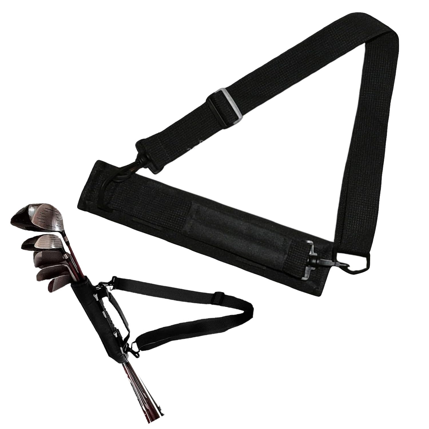Sac De Club De Golf, Sac De Golf Portable avec Poignée, Sac De Transport Léger pour Golf, Sac De Transport pour La Marche, Le Golf, Le Golf, Le Voyage, Le Golf pour Homme Et Femme (Noir)