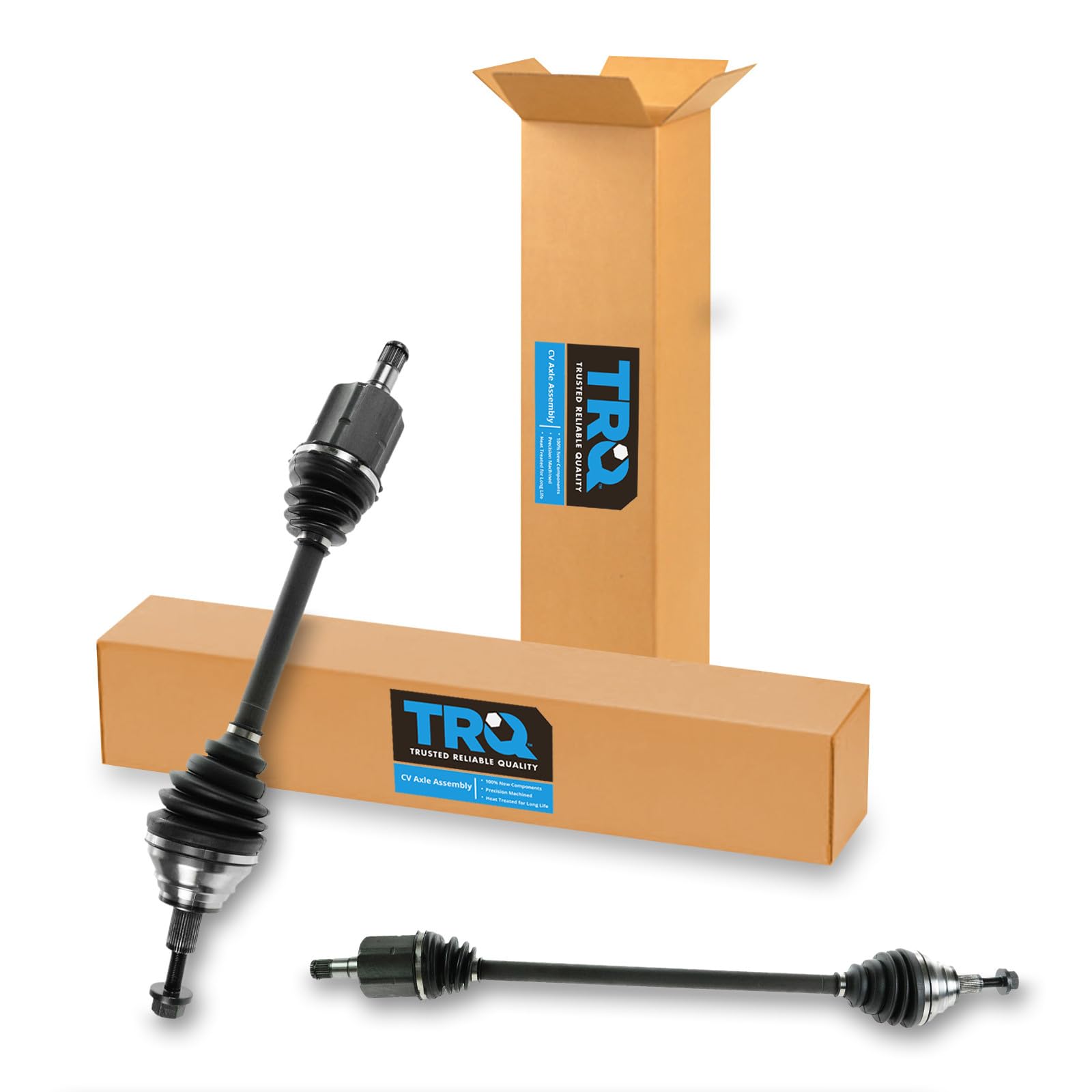 TRQ Front Driver &amp; Passenger Side CV Axle Assembly Set