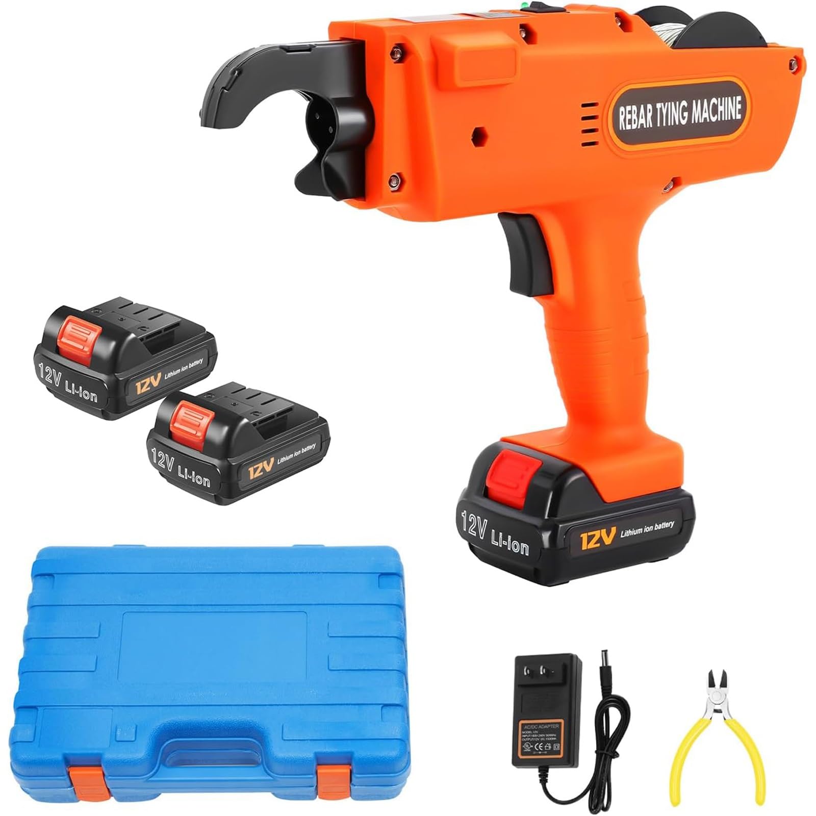 Ferraillage de béton plus rapide avec ce pistolet automatique et ses accessoires de liage