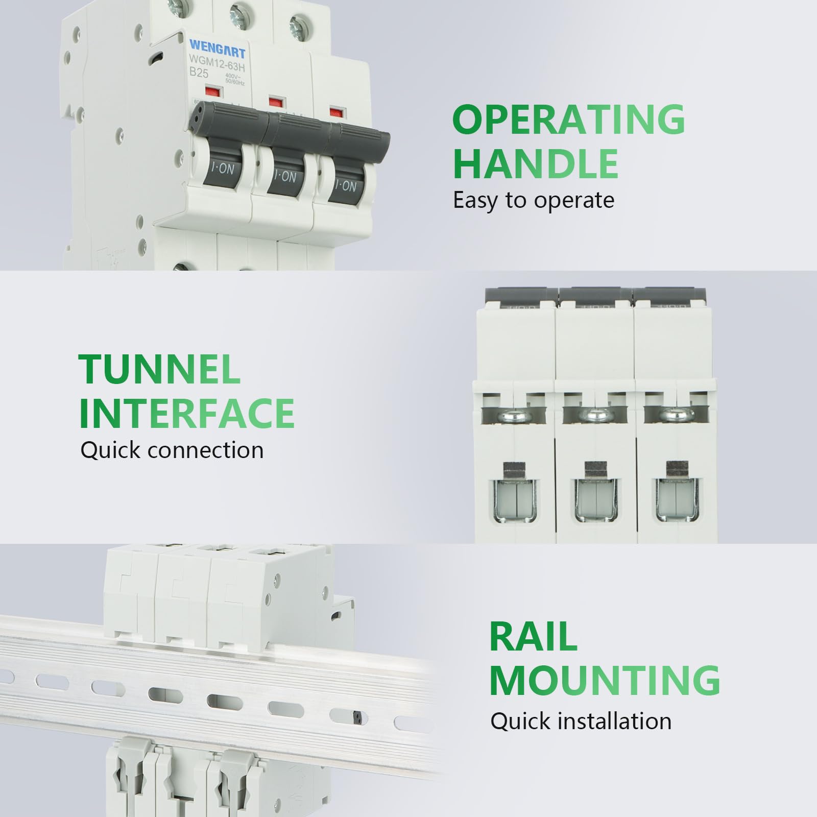 Wengart High Performance Miniature Circuit Breakers WGM12-63H - Image 4