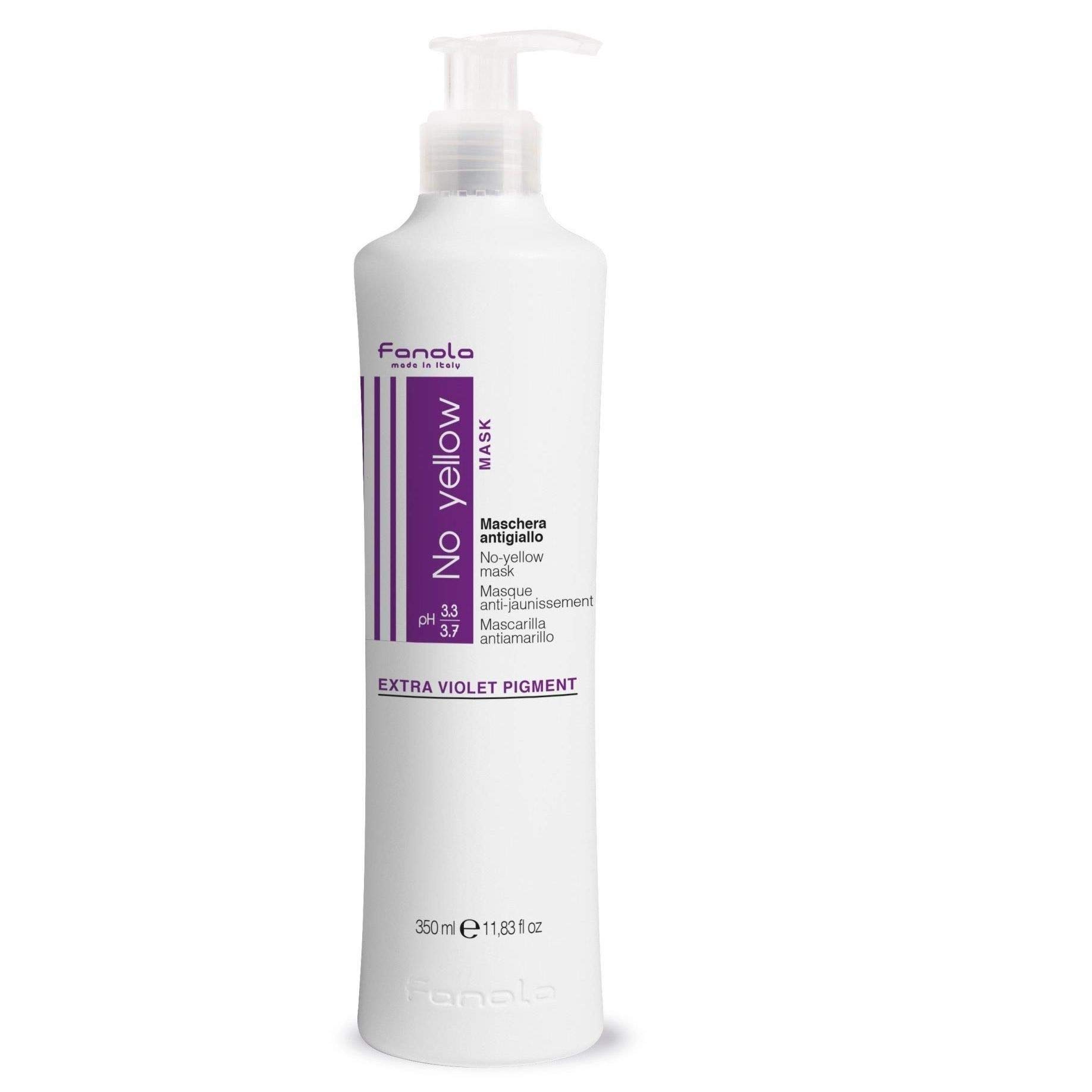 Fanola ノイエローマスク 1000ml 2本セット Fanola No Yellow Mask - Neutralize Brassiness, Maintain Blonde
