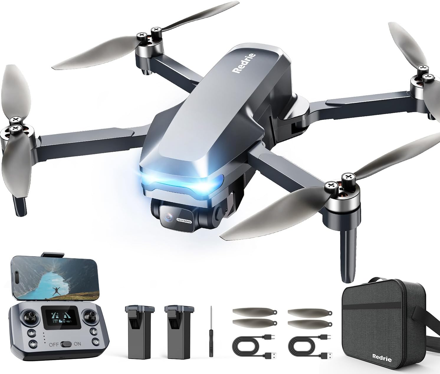 GPS Drones with Camera for Adults 4K