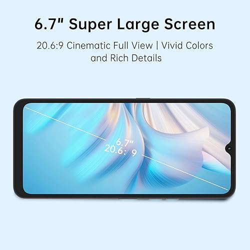 Miniatura 4 de UMIDIGI A13S (4GB+64GB) teléfono celular desbloqueado, teléfono inteligente de pantalla completa ultra grande de 6.7 pulgadas con batería de 5150