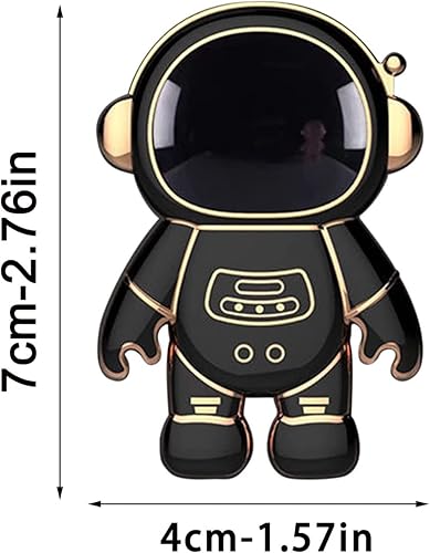 Miniatura 2 de Bonito soporte para teléfono con diseño de astronauta, soporte plegable para teléfono celular para escritorio, anillo creativo para teléfono