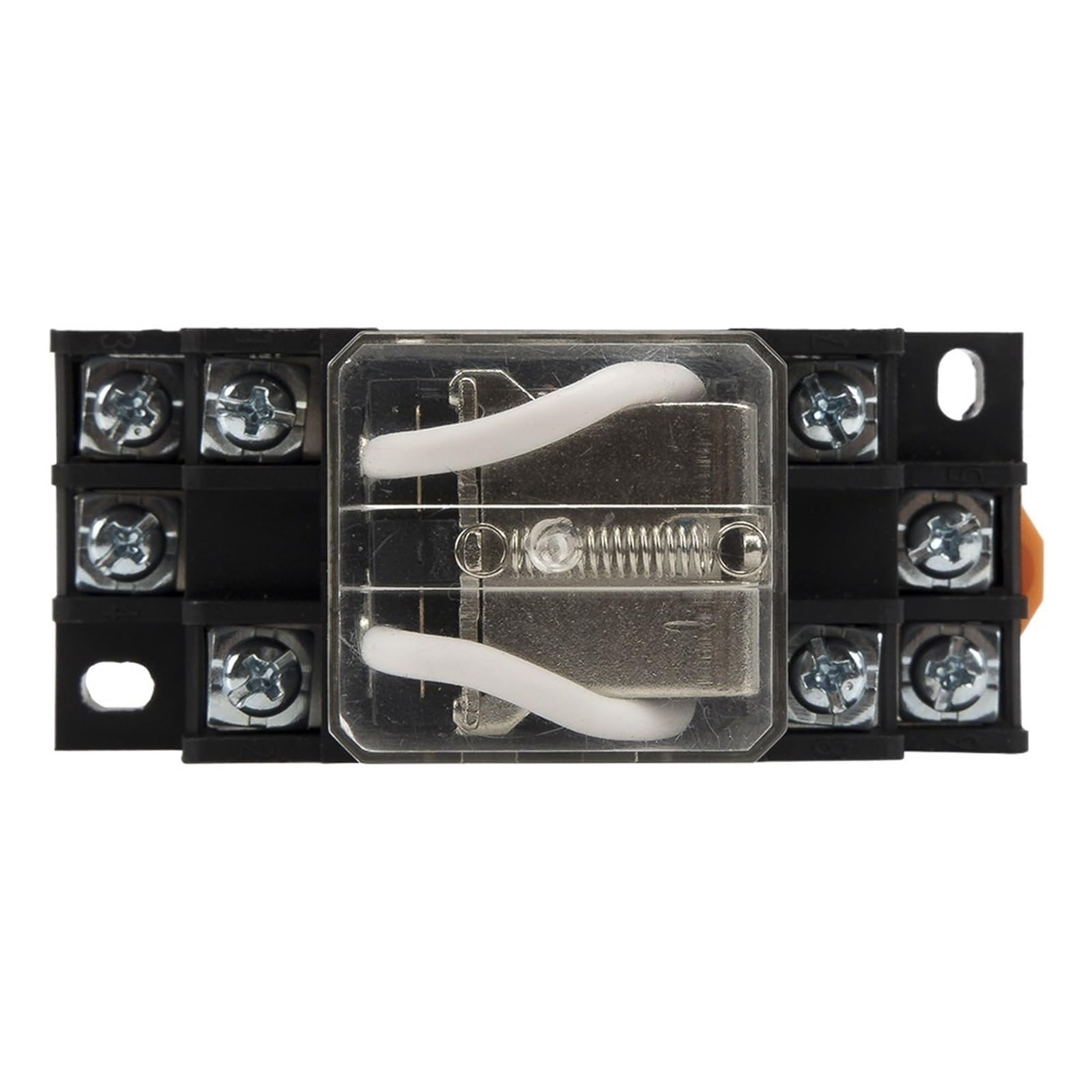Relé electromagnético JQX-30F 30A con base de zócalo, relé de alta potencia JQX-30F-2Z CA 220 V 110 V 24 V 12 V(24VDC)