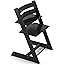 Tripp Trapp Chair from Stokke, Black - Adjustable, Convertible Chair for Toddlers, Children & Adults - Convenient, Comfortabl