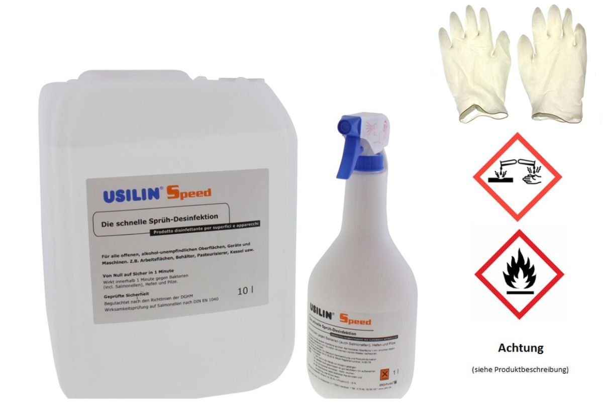 Usilin SPEED Sprühdesinfektion SET