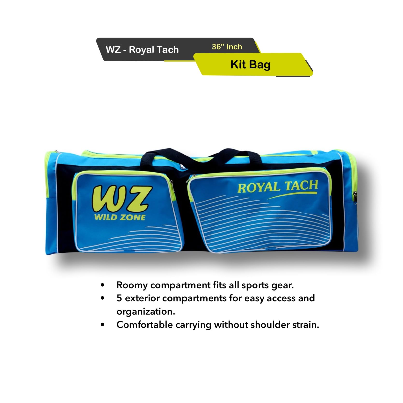 Buy Wild Zone Royal Tach 36 Inch Cricket/Hockey/Football/Travel