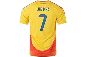 Luis Diaz #7 Colombia Soccer Jersey 2024 Copa