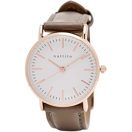 Amazon フィールドワーク 腕時計 アナログ ダニー 革ベルト 白 文字盤 Ab005a 8 レディース グレー 腕時計 腕時計 通販