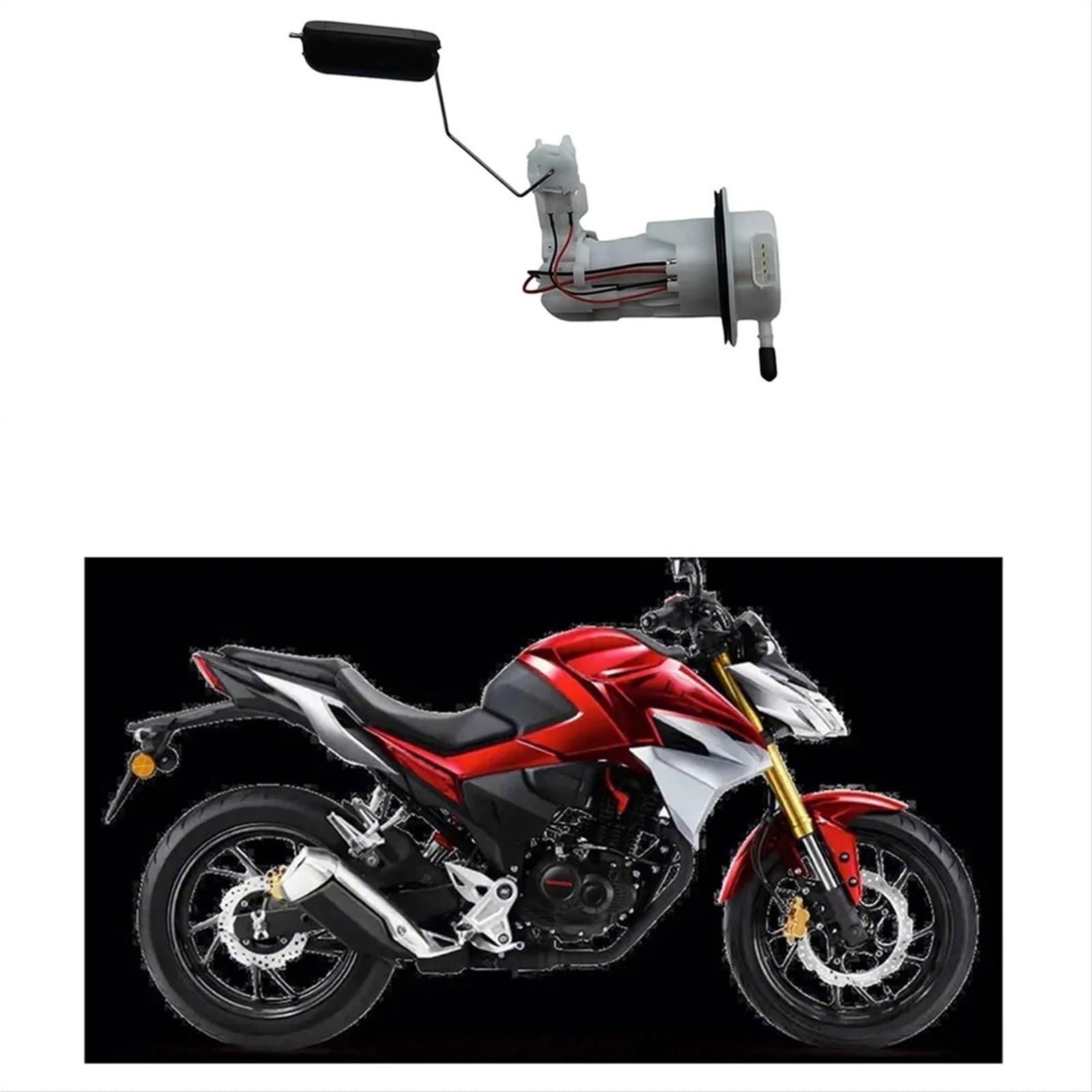 Benzinpumpe Für CB125F 2015-2019 CB190R CBF190R CBF190X Motorrad Kraftstoffpumpenmodul Benzinbaugruppe 16700-KPN-A71