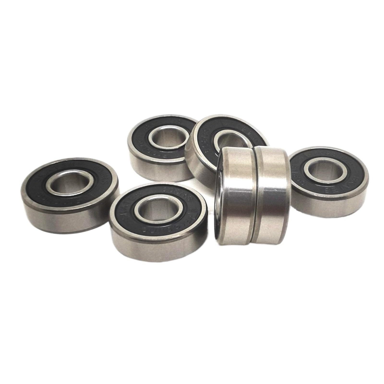 Roulement 608RS avec de bonnes performances d'étanchéité, roulement de skateboard 8 * 22 * 7 en acier, roulement silencieux for arbre de patinage à roulettes