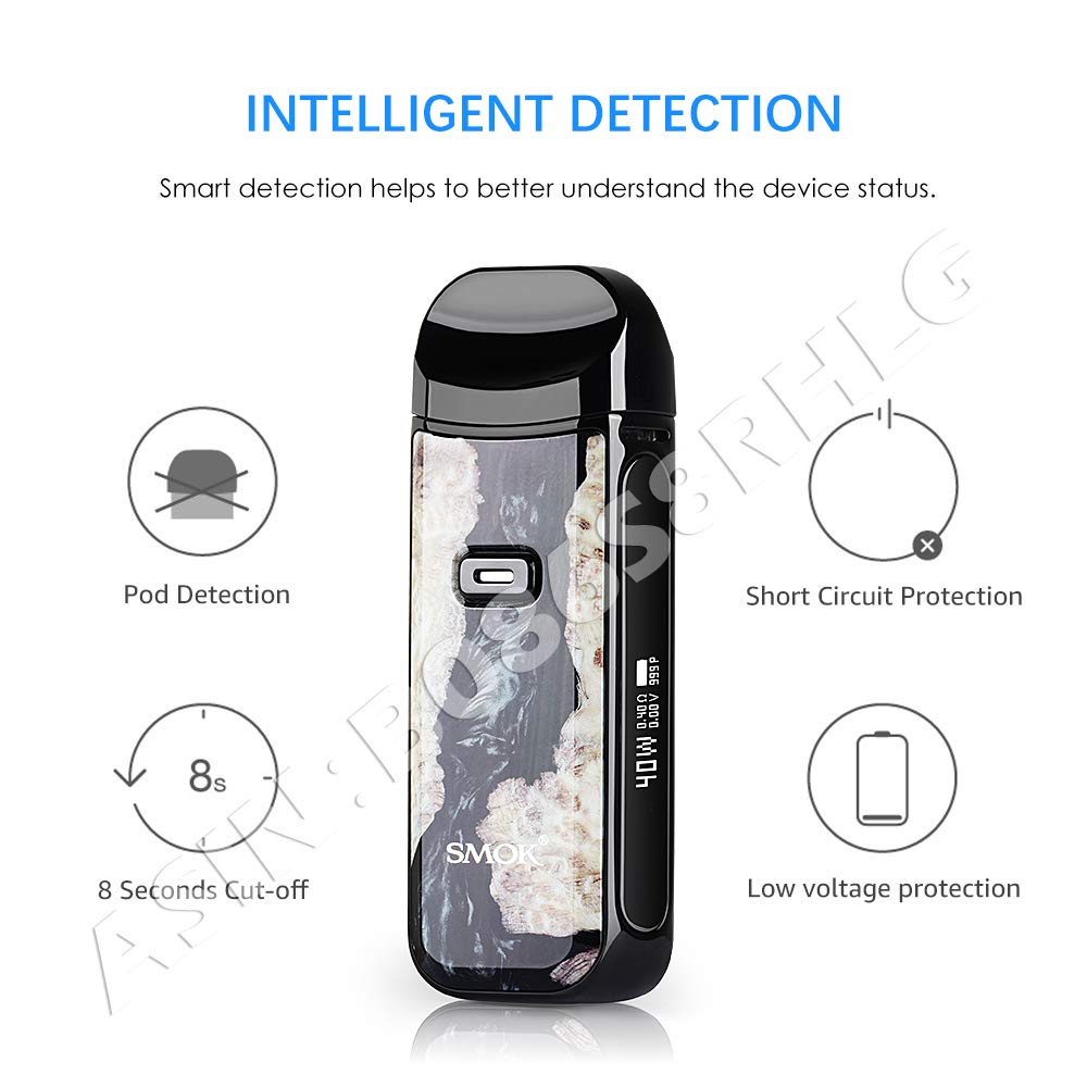Official SMOK Nord 2, 0.69' OLED Screen, Upgraded 1500mAh 2ml E Cigarettes  Vape Starter Kit, Supports RPM and Nord Pod, Refillable System, Vaping  Ecigarette, Ecig No Nicotine - Black Stabilizing Wood :