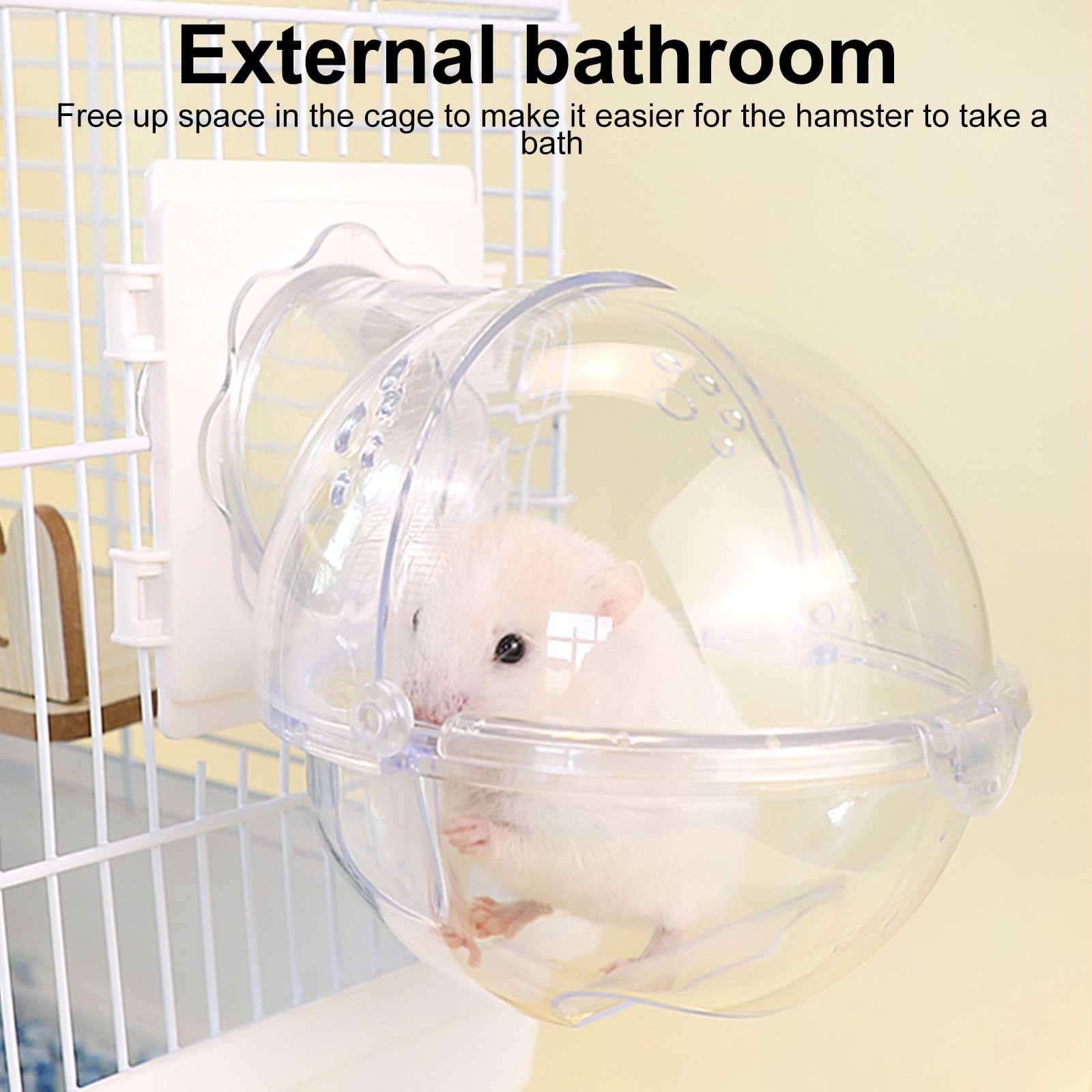 Jaula Hamster, Jaula para Animales Pequeños con Accesorios, Casa para Mascotas Pequeñas de 2 Capas, Jaula para Hámster Sirio para Hámsteres Enanos, Ratones, Jerbos