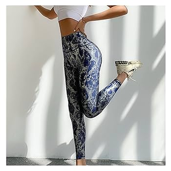 Amazon.co.jp: SJLGS 弾性スネークプリントキラキラシームレス