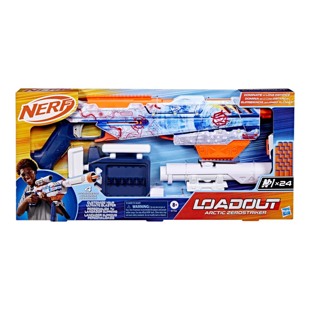 Nerf Loadout Arctic Zerostriker Launcher