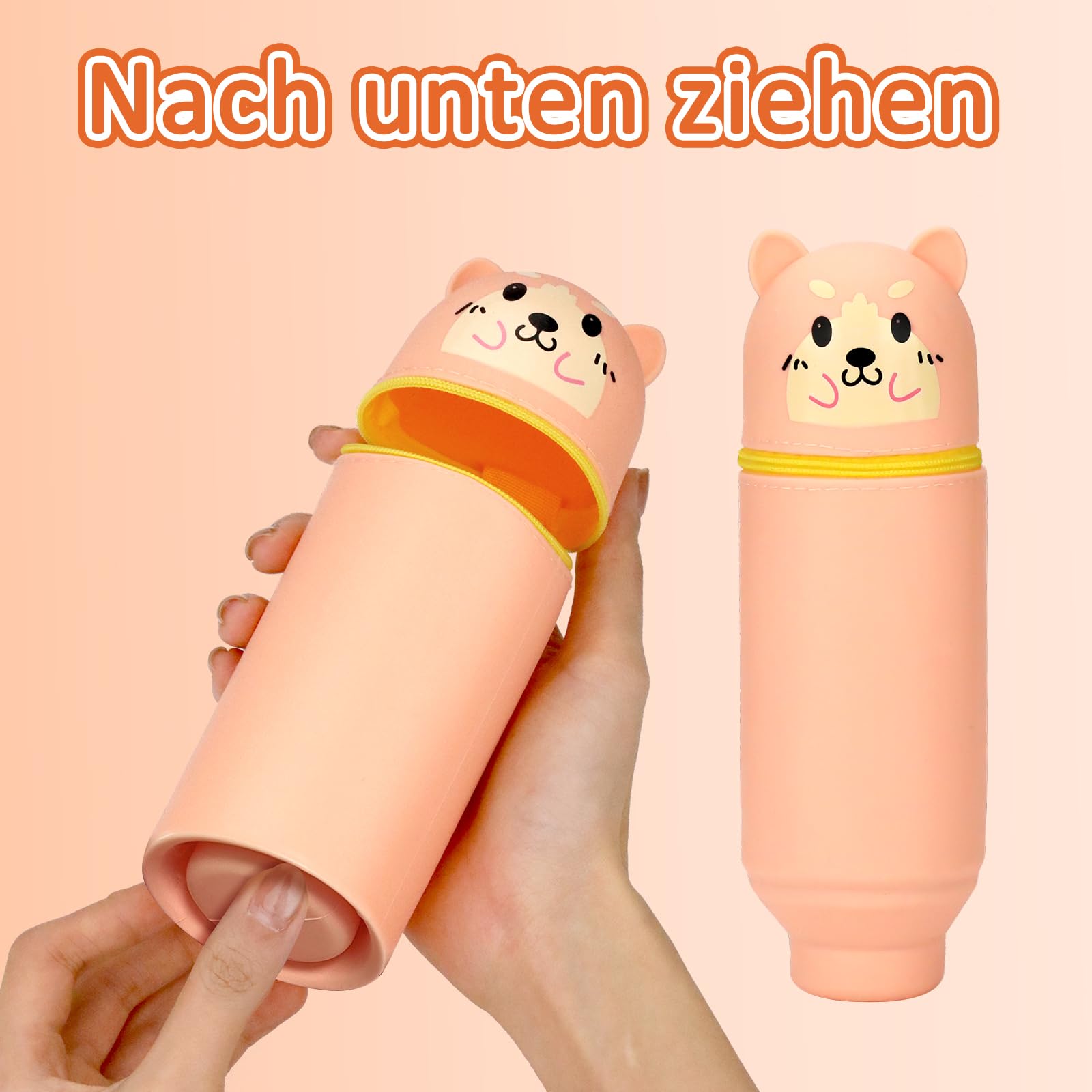 Gelstifte Set Löschbar Mit Tiermotiven - 12 Stifte Mit Thermoempfindlicher Tinte