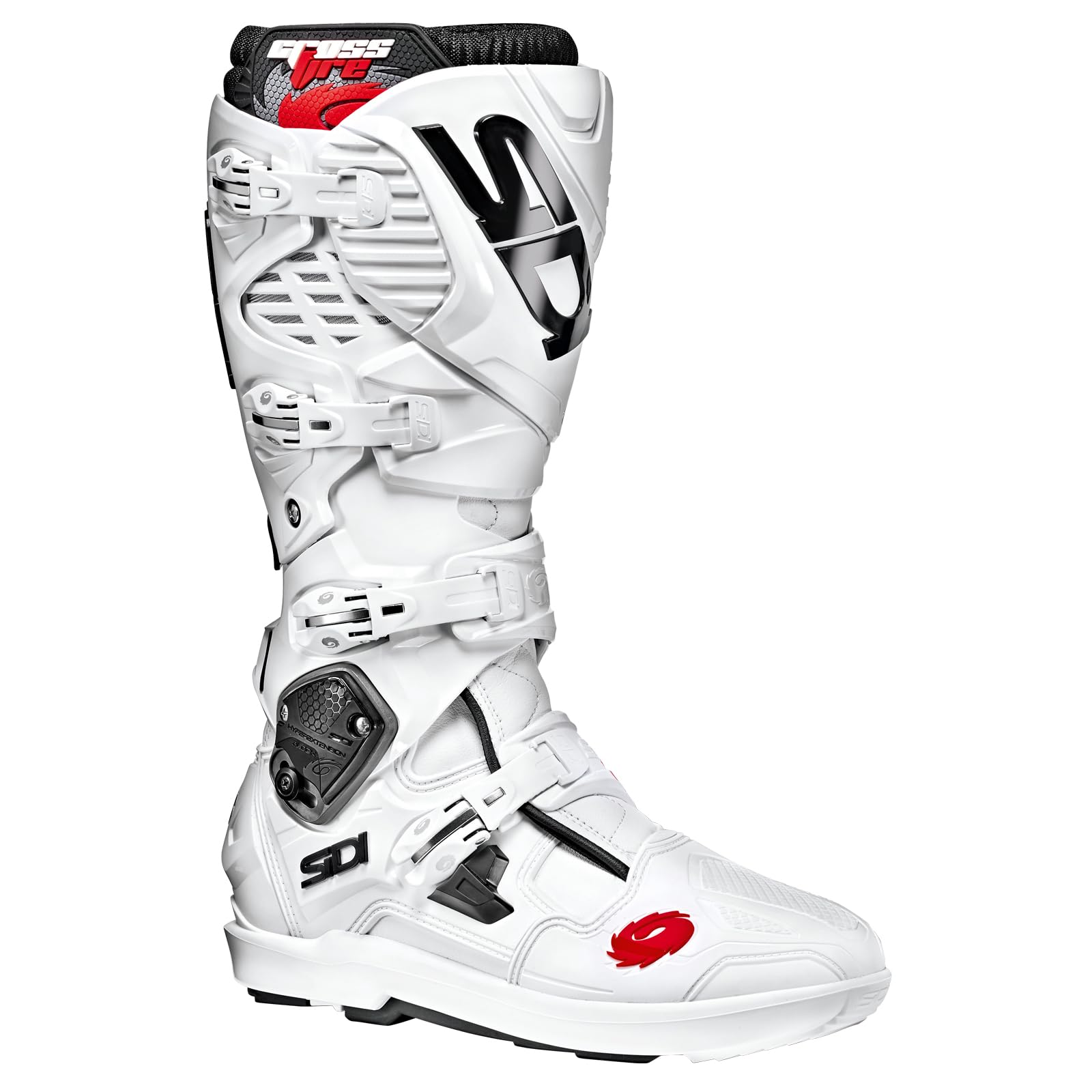 SIDI Men's Motorcycle Boots, White, 44 EU