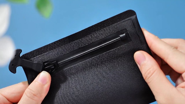 Cartera Impermeable Negra Abbylike con Cierre Hermético Resistente miniatura 7