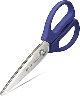 KUNIFU Kitchen Scissors All Purpose Heavy Duty, Kitchen Shears Come Apart Dishwasher Safe, Ultra Sharp Stainless Steel Kit...