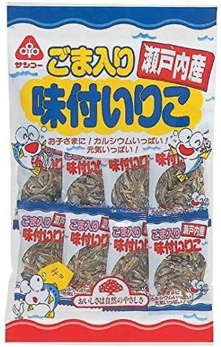 Amazon サンコー ごま入り味付けいりこ 30g サンコー おつまみ 珍味 通販