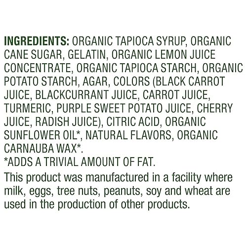 Miniatura 7 de Black Forest Osos de goma orgánicos, paquete de 65 unidades, peso neto, 52 onzas (paquete de 1)