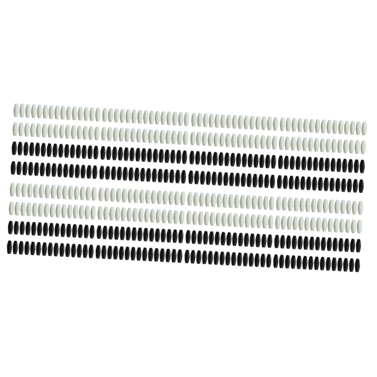 Operitacx 400piezas Clasp De Seguridad De Plástico Para Manualidades Conectores De Cuerda Para Lanyards Pulseras y Collares