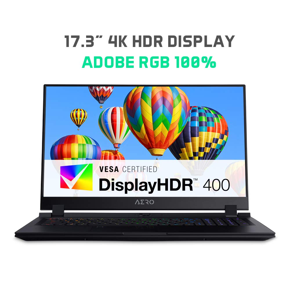 Amazon.com: [2020] Gigabyte AERO 17 HDR YB, 17.3