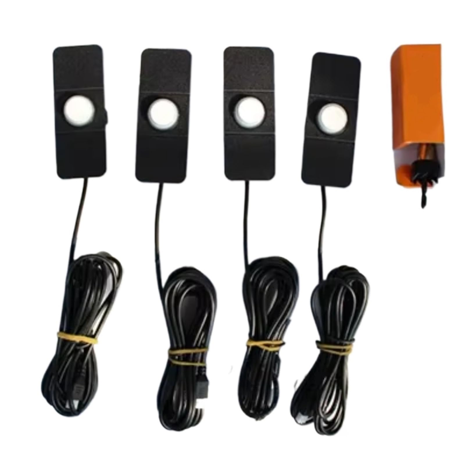 YMYNY - Kit 4 Sensori Di Parcheggio Con Display LED E Cicalino Suono Grigi 88755835 - Foto 12