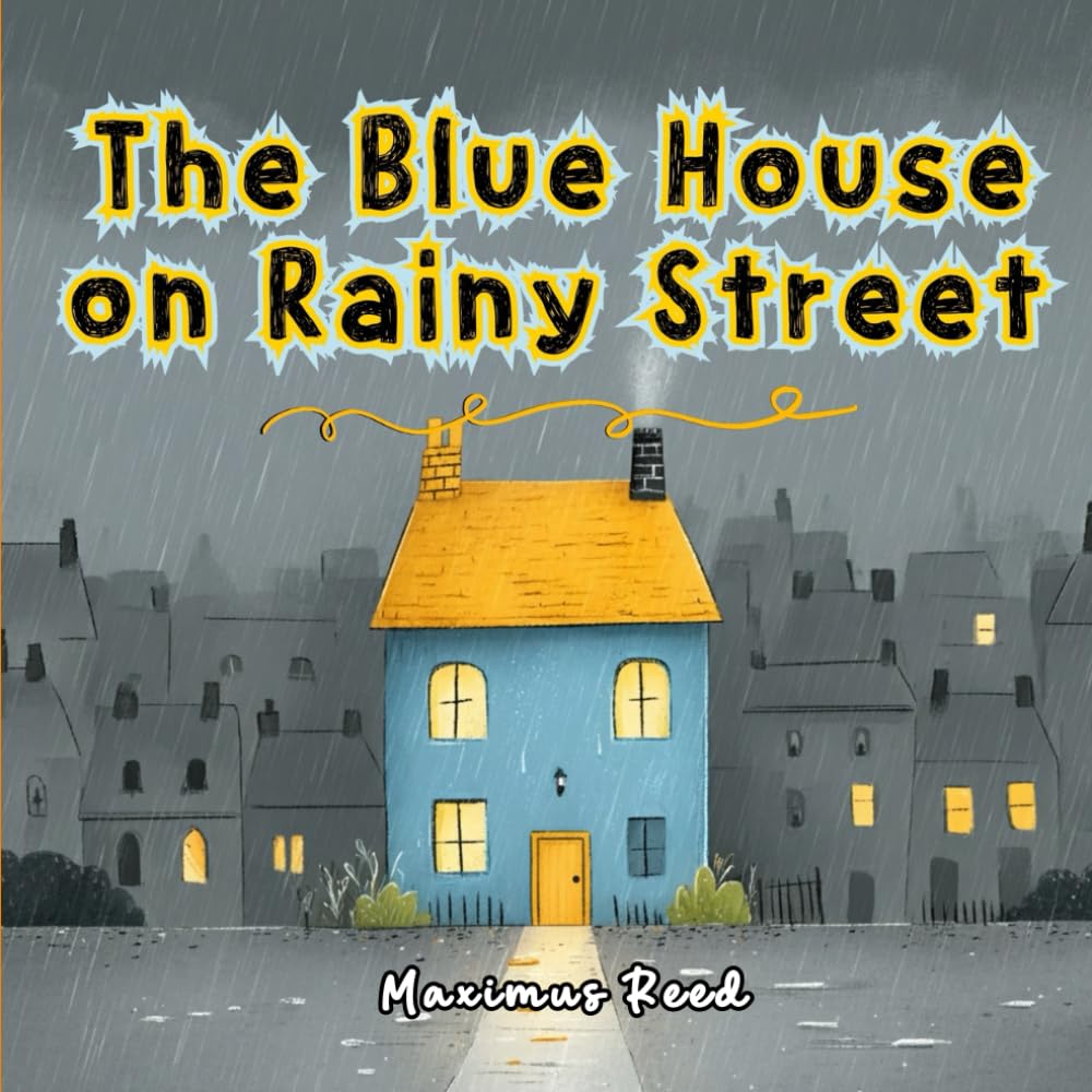 The Blue House on Rainy Street: A Cozy Bedtime Story About Family Love, Rainy Day Comfort, and the Magic of Togetherness