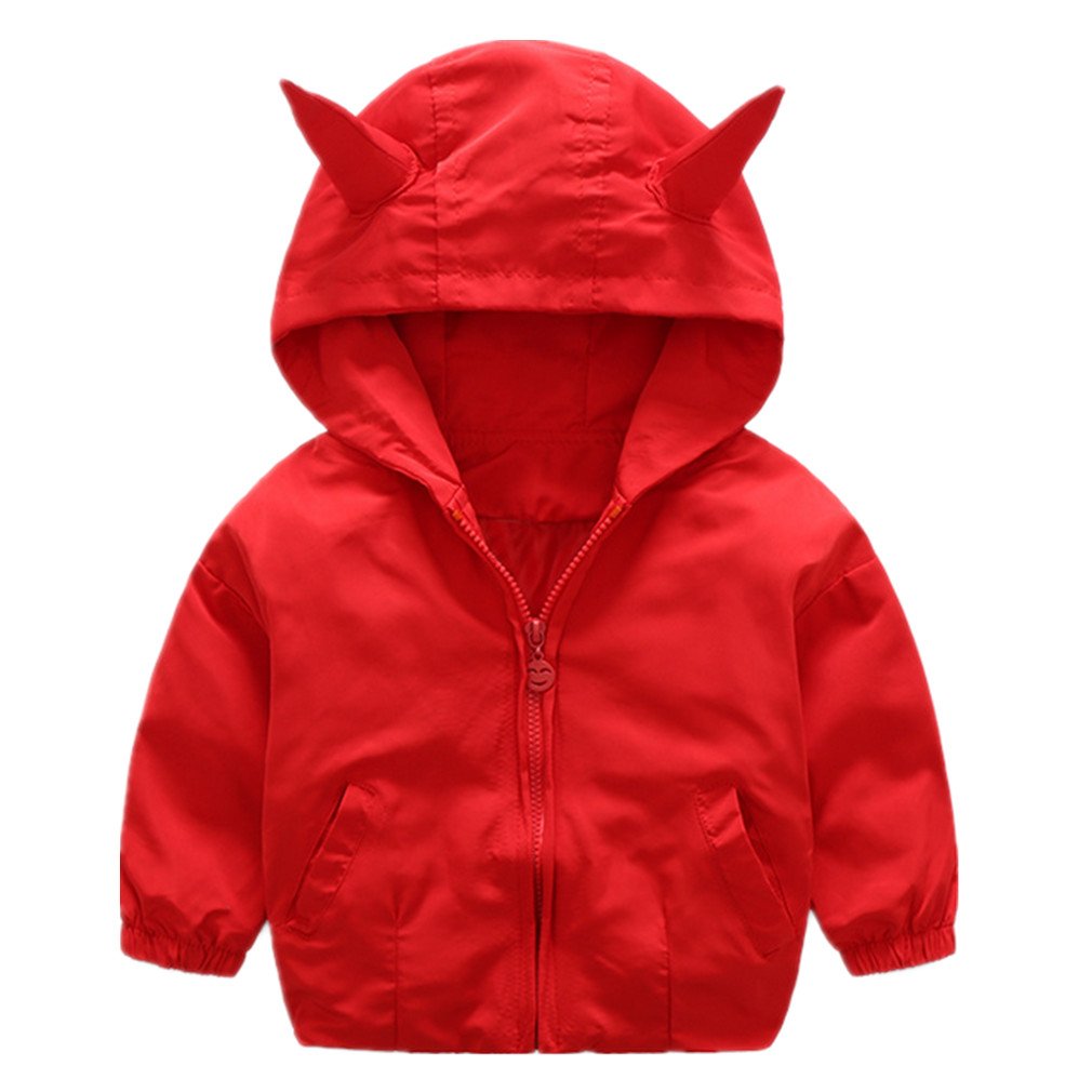 MotteecityBoys' Hooded Coat Hoodies Solid