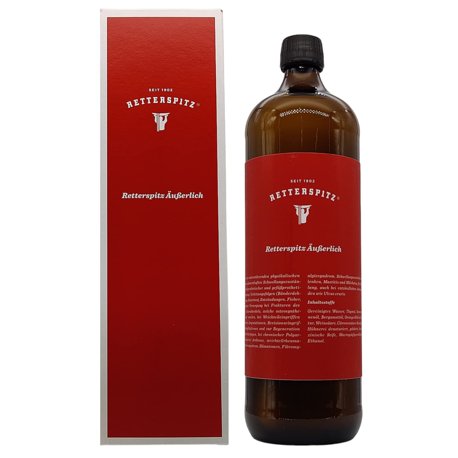 Retterspitz äußerlich I zur äußerlichen Anwendung als Wickel I 2x 1L im Sparset I plus PharmaPerle giveaway