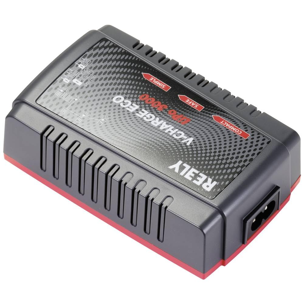 Reely V-CHARGE ECO LiPo 3000 Ładowarka do modeli 230 V 3 A Li-polimer