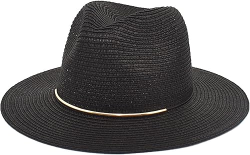 Gorra de protección solar de moda para primavera y verano, accesorios de perla, sombrero de sol plano de ala ancha, sombrero de paja para mujer