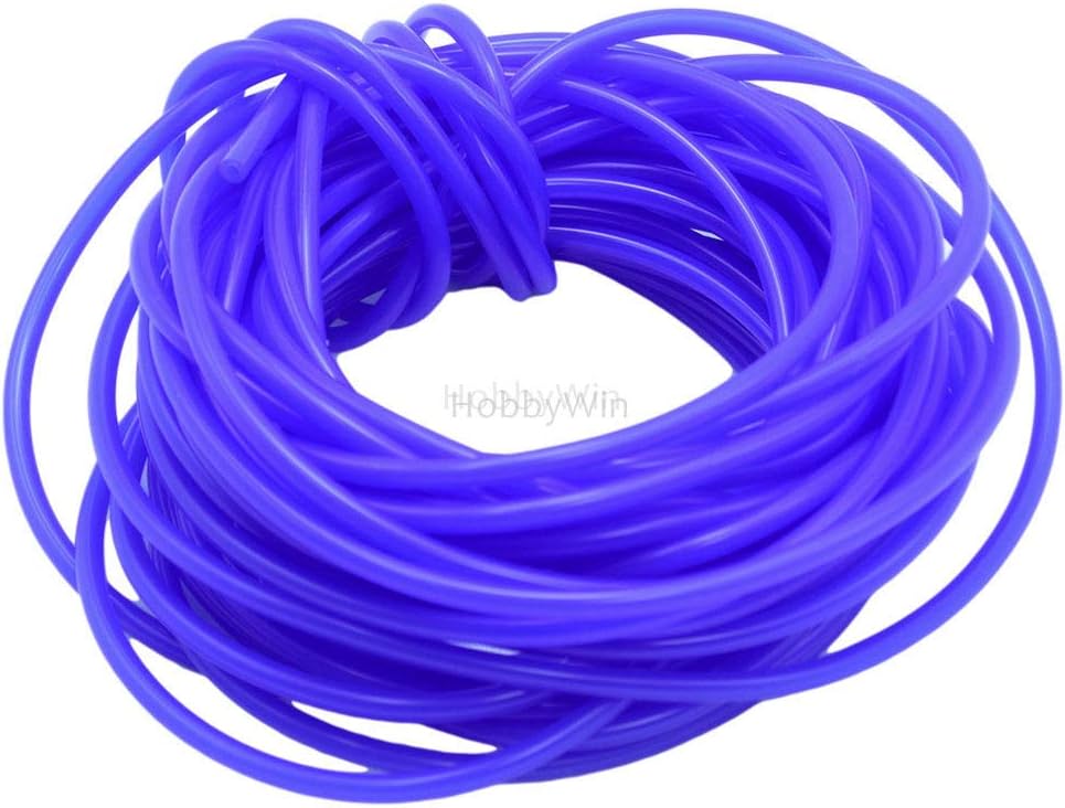 Silicone Nitro Fuel Line 5x2.5mm 15M Navy-Blue for RC Engine Airplane Warbird Speed Boat Scale Car Truck