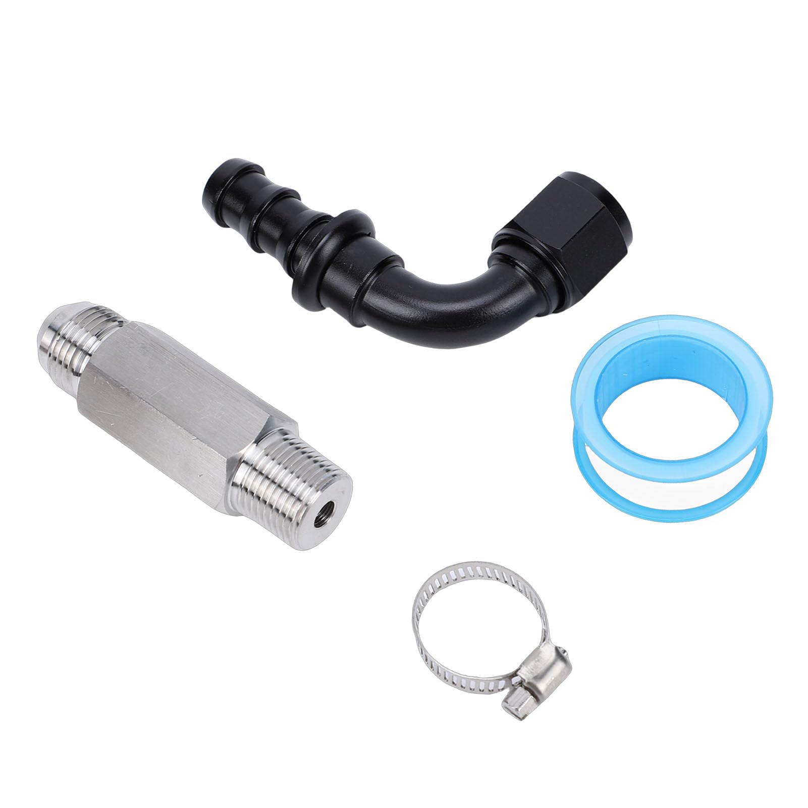 Conector de manguera de calefacción , repuesto de aluminio para 6,7 L a partir de 2007, con excelente flujo y refrigeración estable, montaje directo original